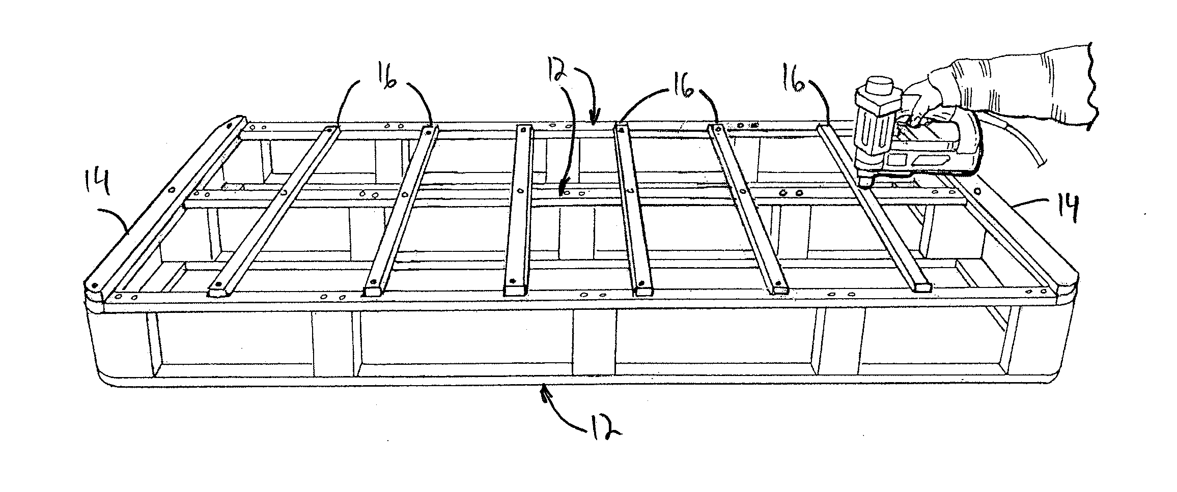 Compact foundation unit kit and method of making same