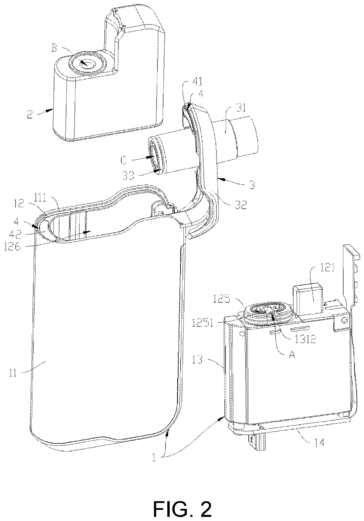 Atomizing device