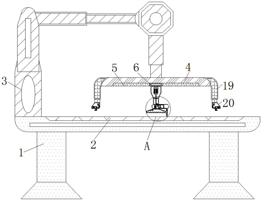 Garment production equipment capable of conveniently improving garment ironing effect