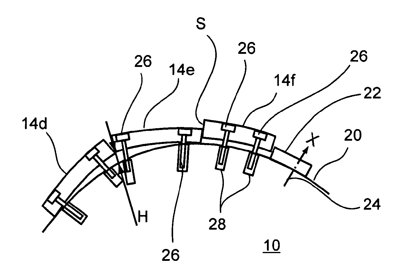 Embossing tool and embossed product