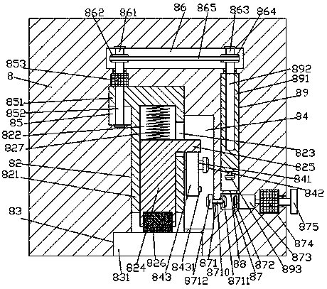 A device for testing the service life of a computer keyboard