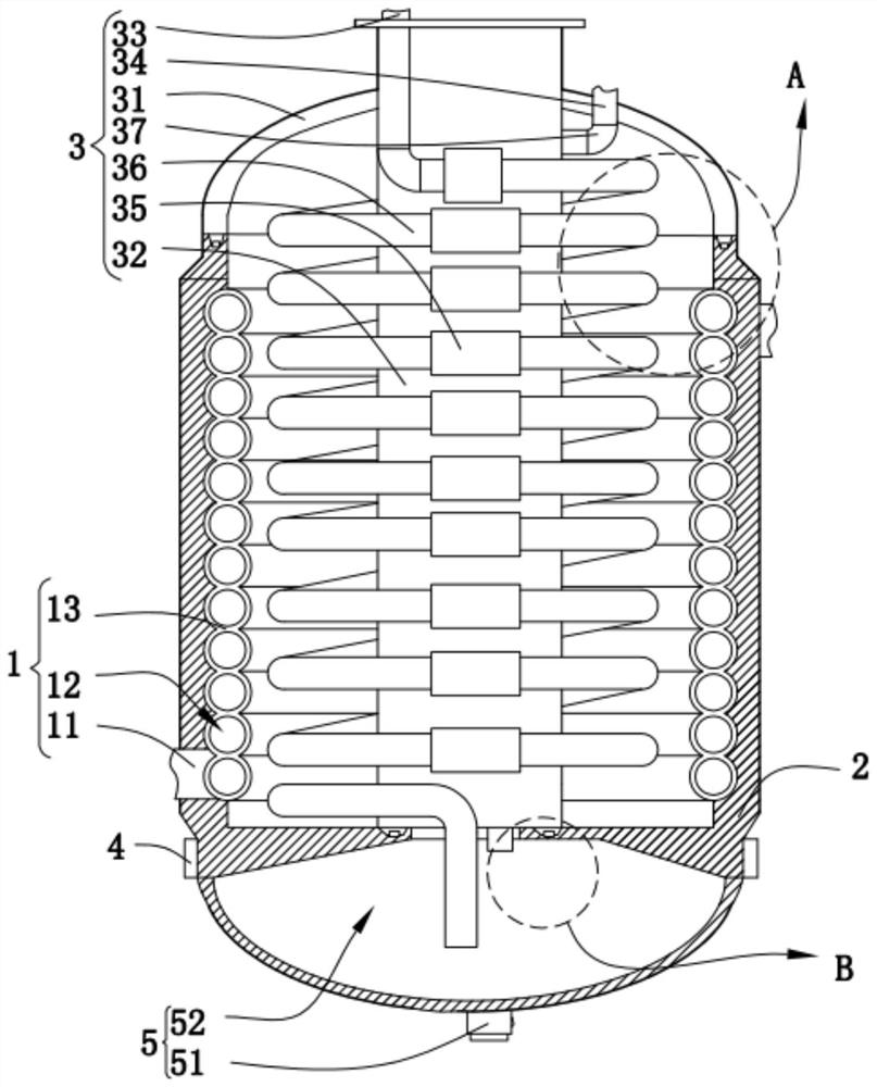 A kind of method that reclaims dimethyl sulfate from vacuum