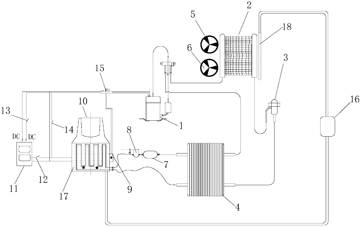 Control method of heat pump type air-conditioning clothes