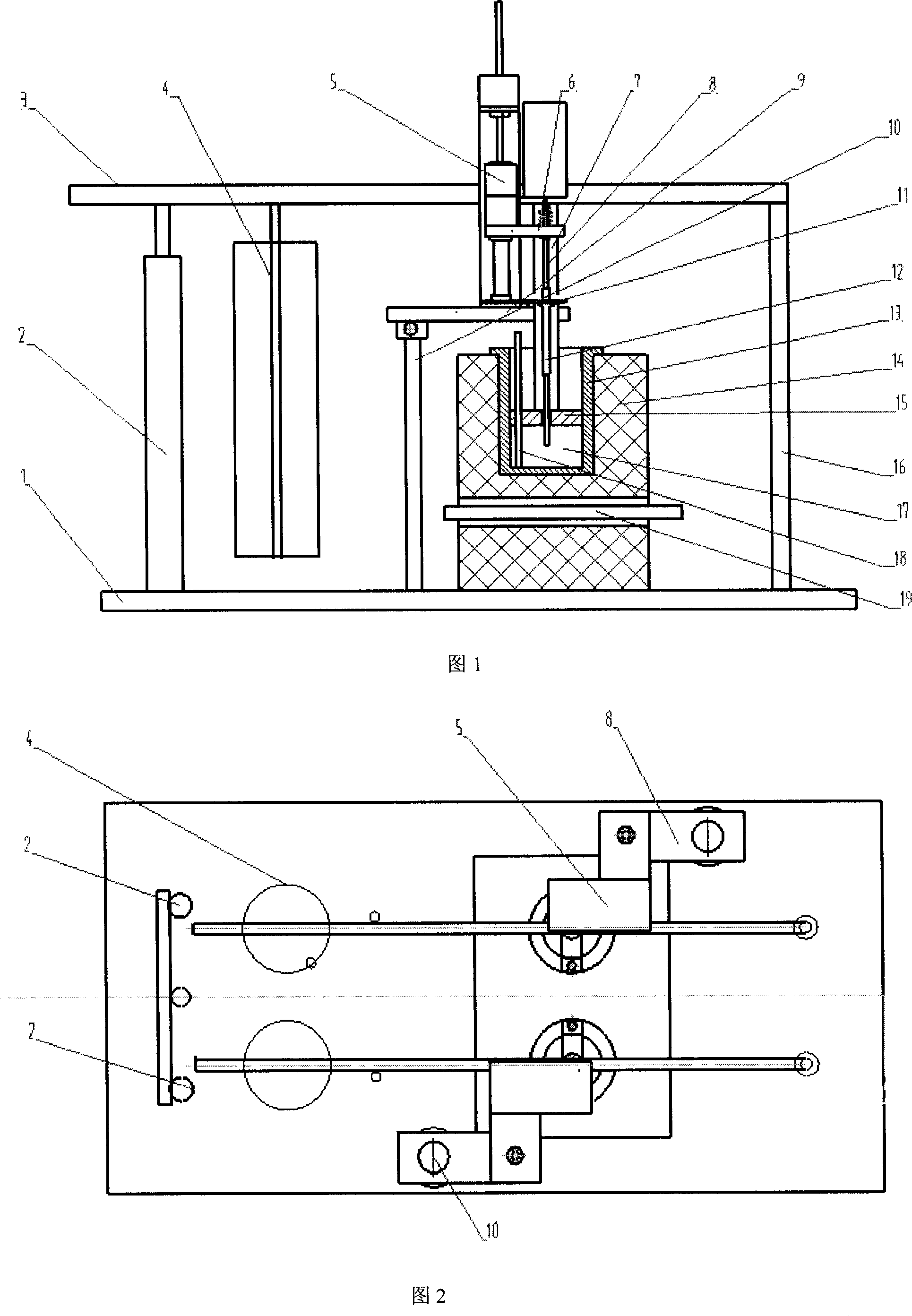 Full automatic intelligent measuring apparatus for gelatineous layer of mixed coal and measuring method thereof
