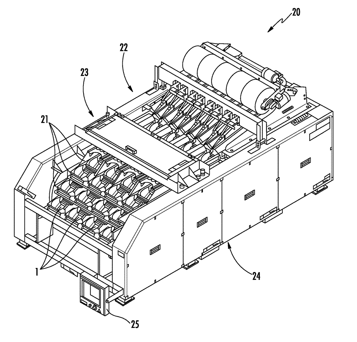 Bucket for transporting and unloading products, especially fruit and vegetables, and a combination weighing machine comprising said buckets