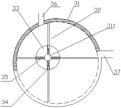 Heat energy power system with shunting and converging cavities