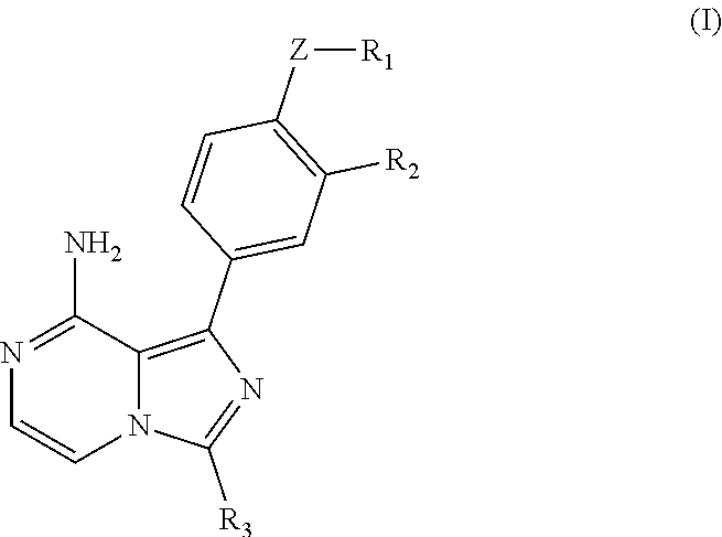 Imidazopyridinamine phenyl derivative and use thereof