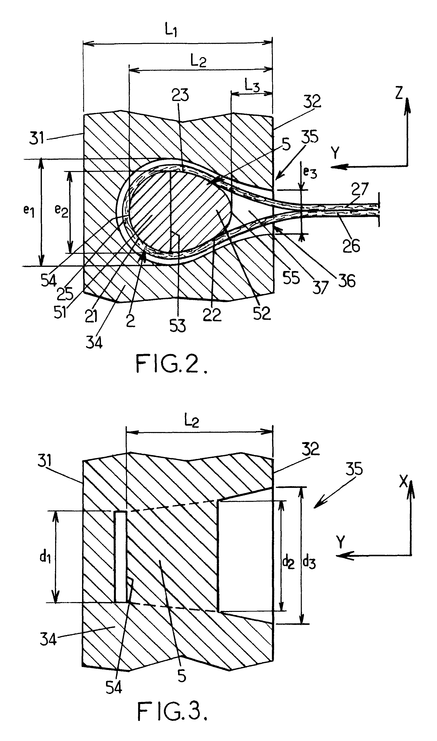 Facing element for use in a stabilized soil structure