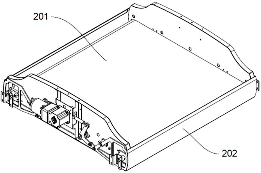 Third rail guide trolley and rail carrying system