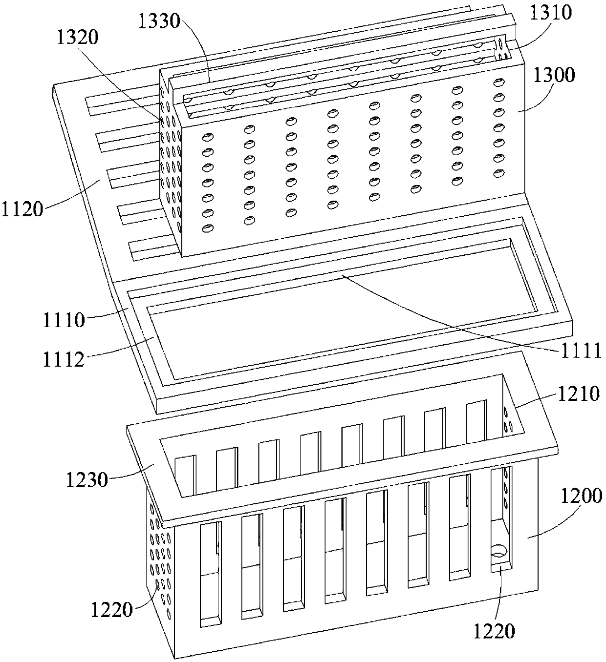 Impurity removing drainage device