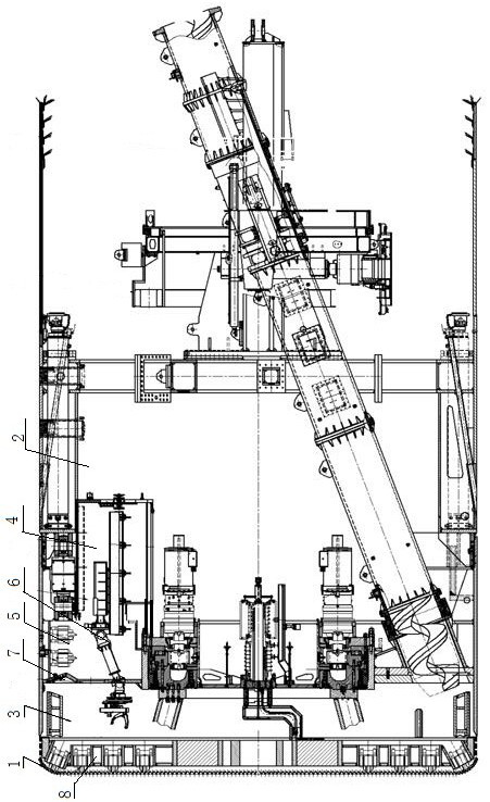 A shield machine with robot tool changing function