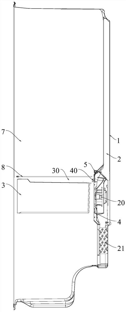 Refrigerator with quick-cooling drawer