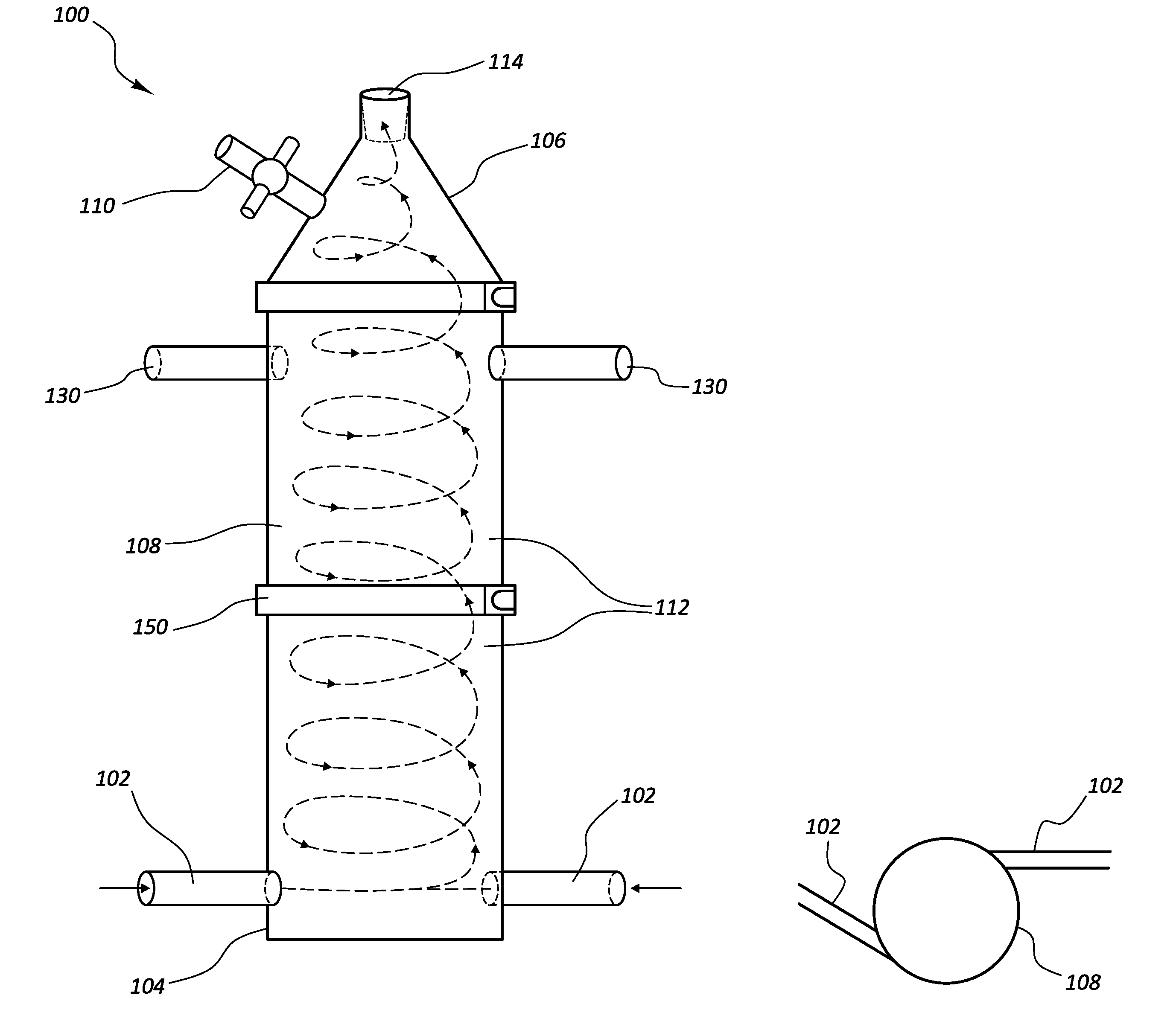 Systems and methods for processing fluids