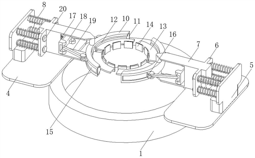 Ring shearing device for rapidly removing salix psammophila sand barrier side branches