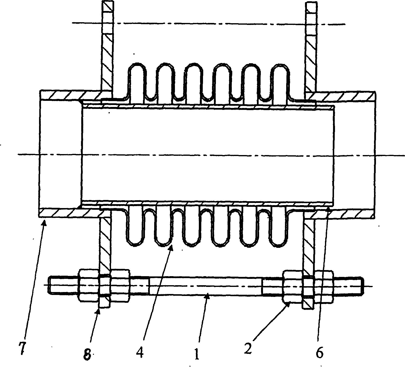 Square corrugated pipe