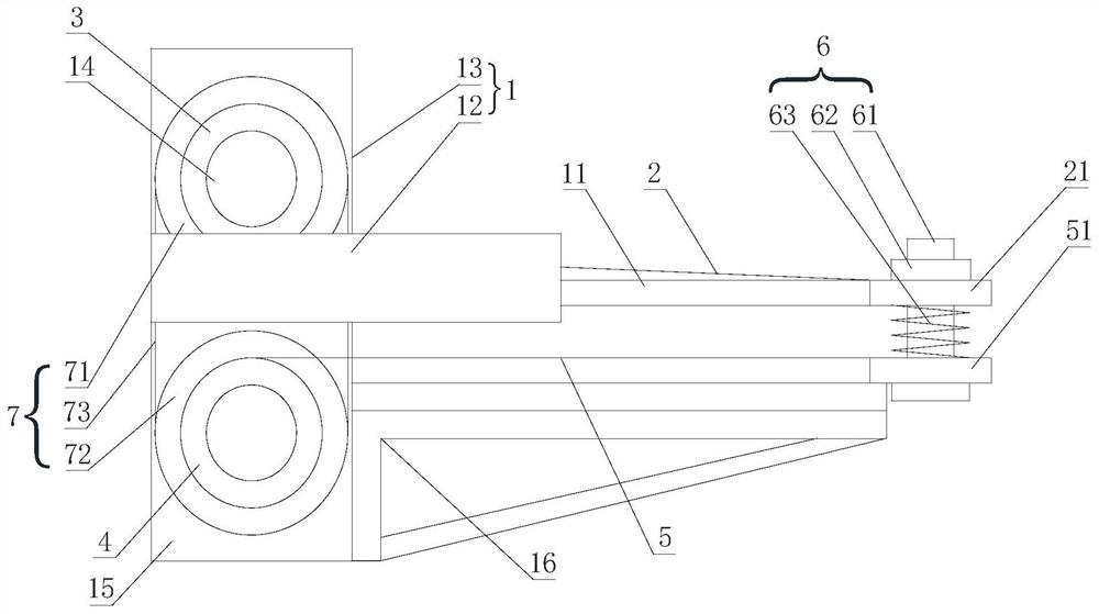 A sunshade capable of slowing down the impact force of falling objects