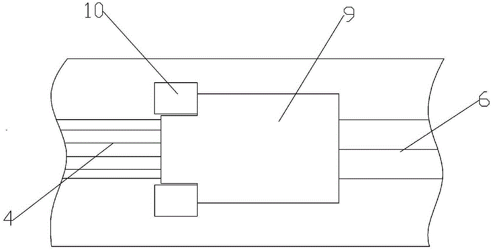 Welding clamp for semiconductor photosensitive piece