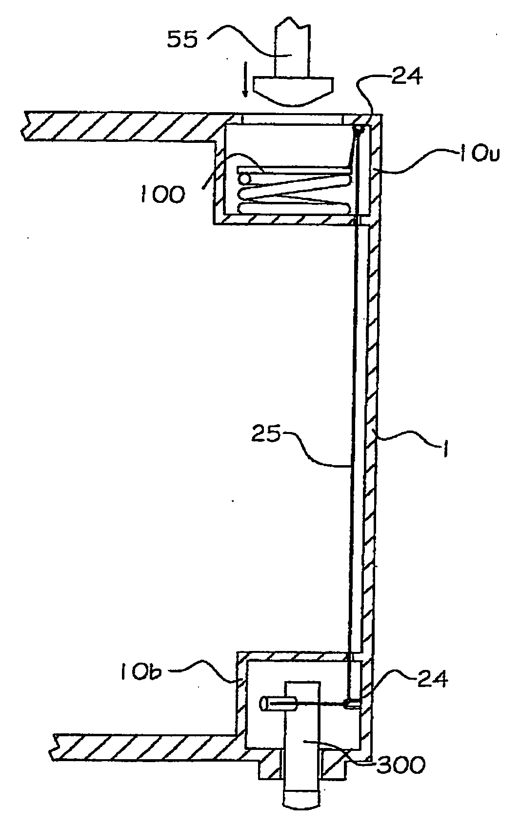 System for securing containers with multiple embodiments