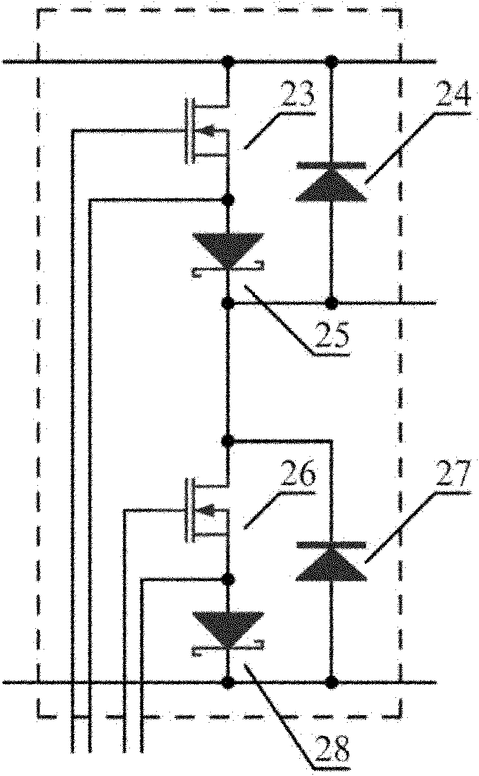 One-cycle controlled constant-power electronic ballast for high intensity discharge (HID) lamp and control method of electronic ballast