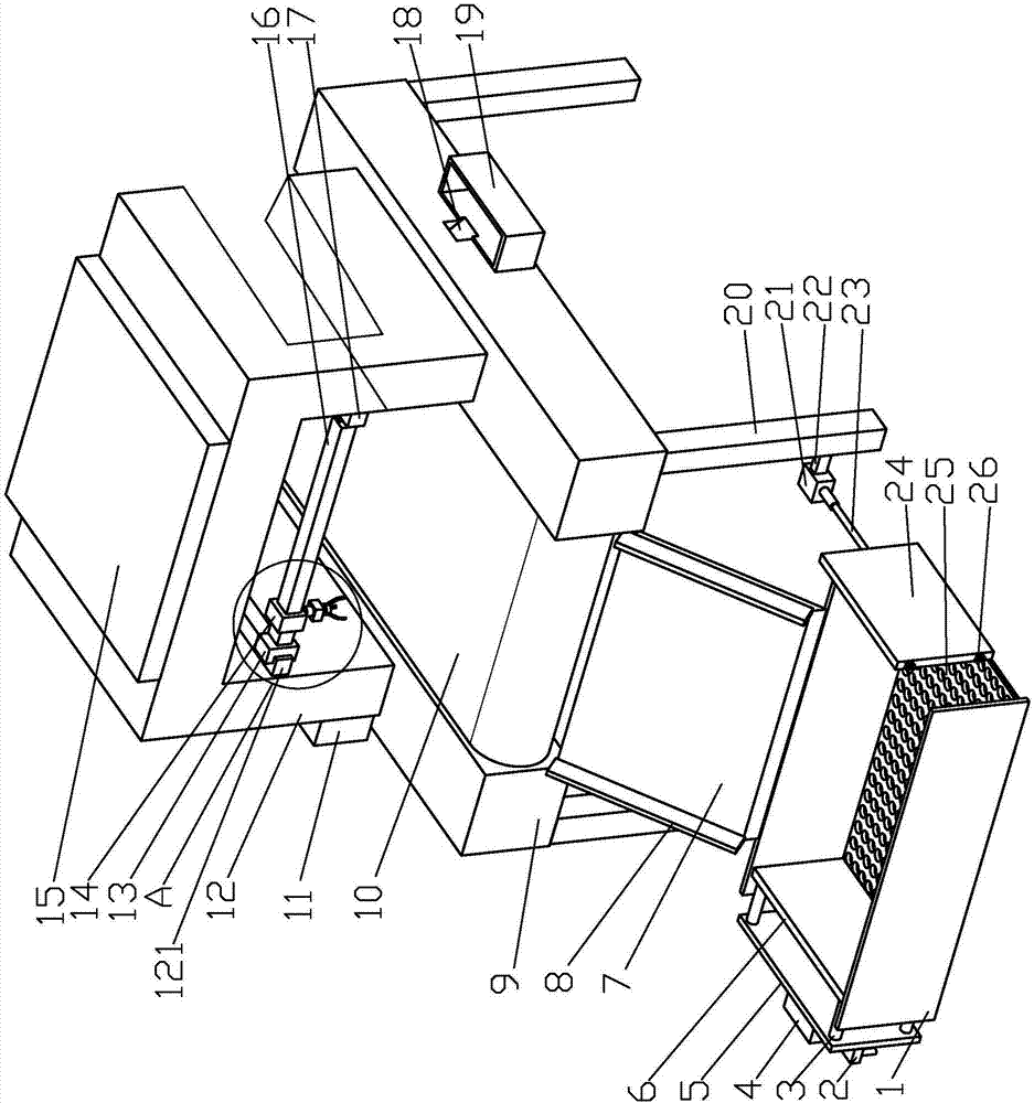 Efficient garbage treatment device