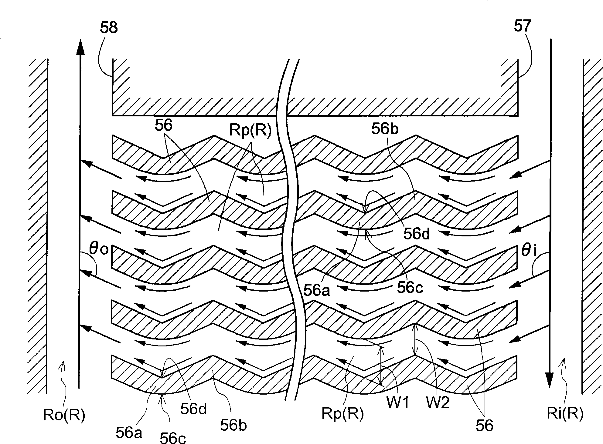 Heat generation body cooling structure and drive device