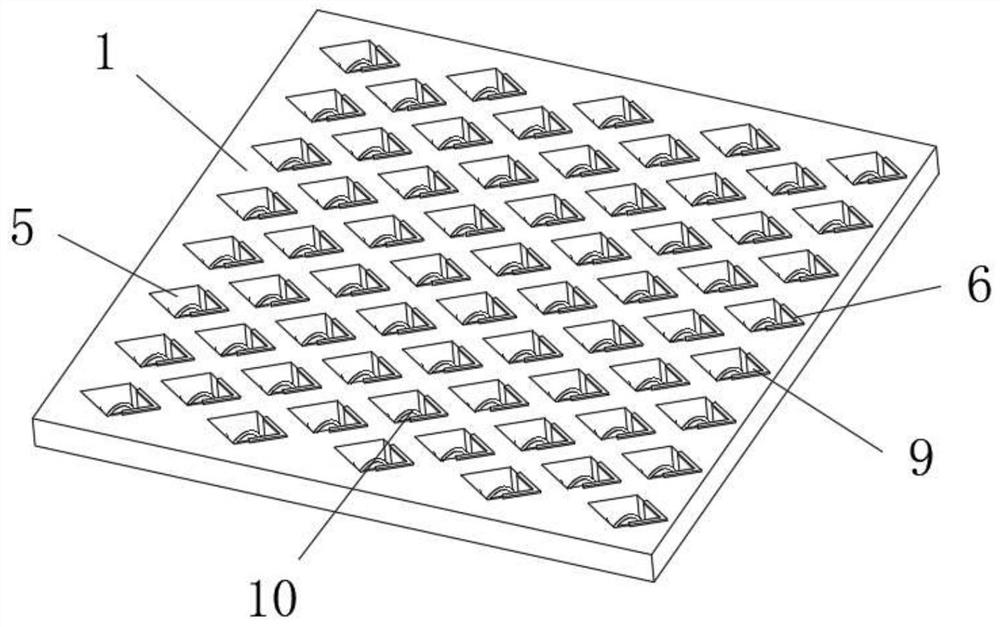 Oil application device for machining water heating hardware