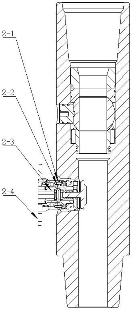 Continuous drilling joint device