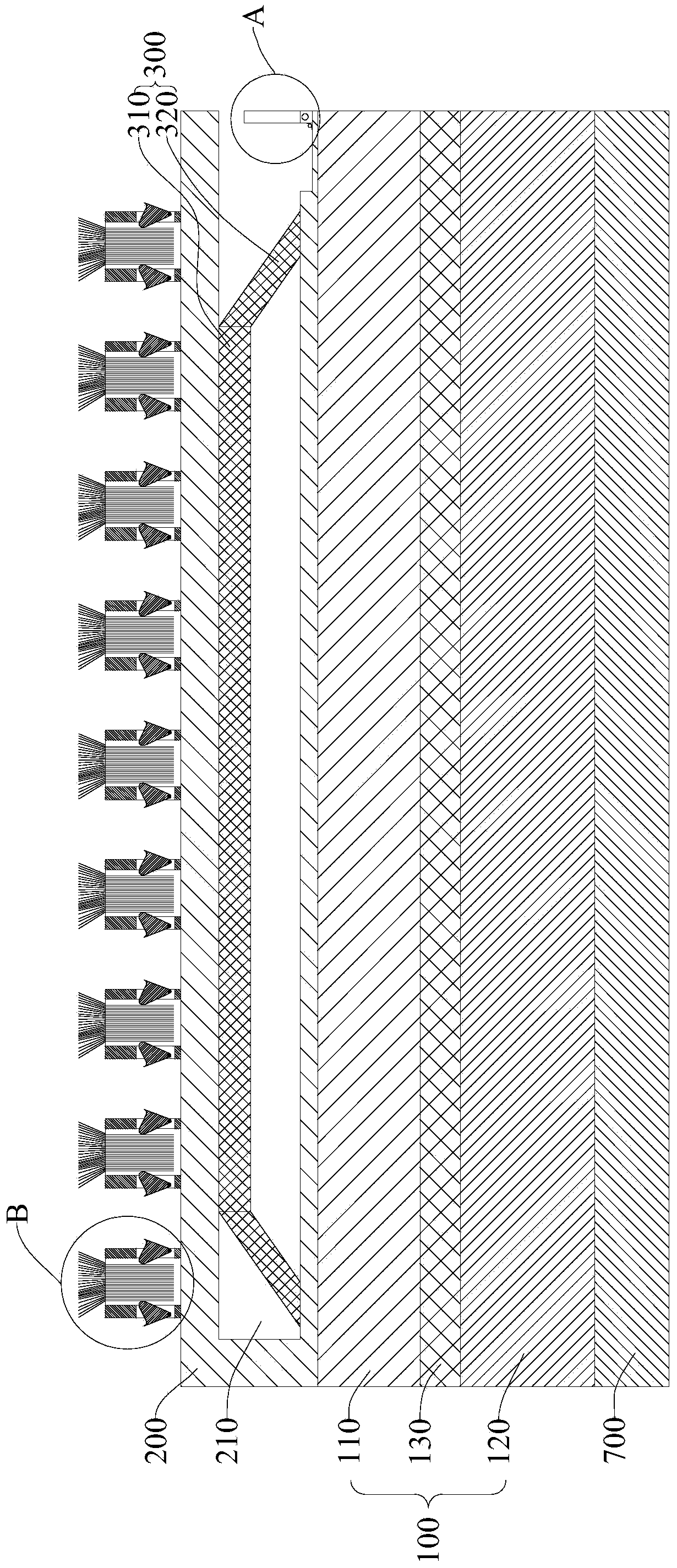 Artificial turf for court and using method of artificial turf