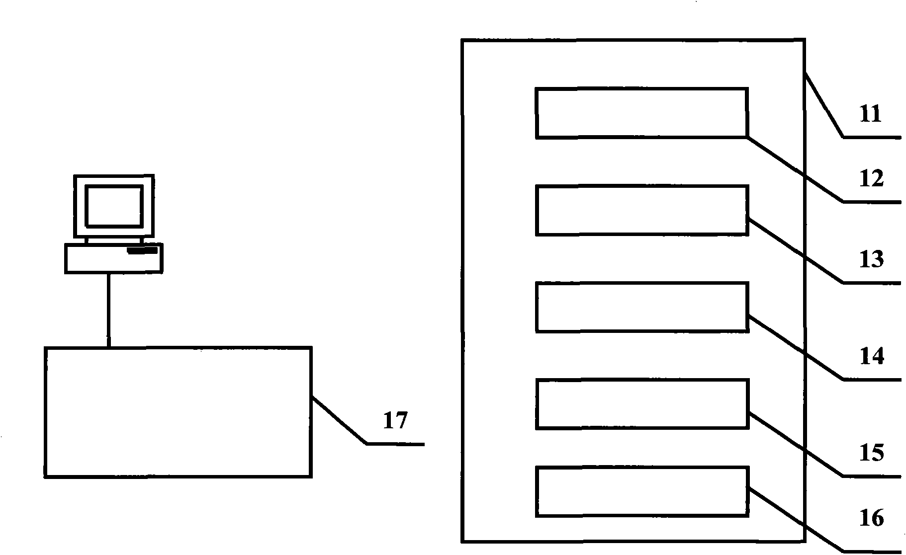 Parallel photoetching write-through system