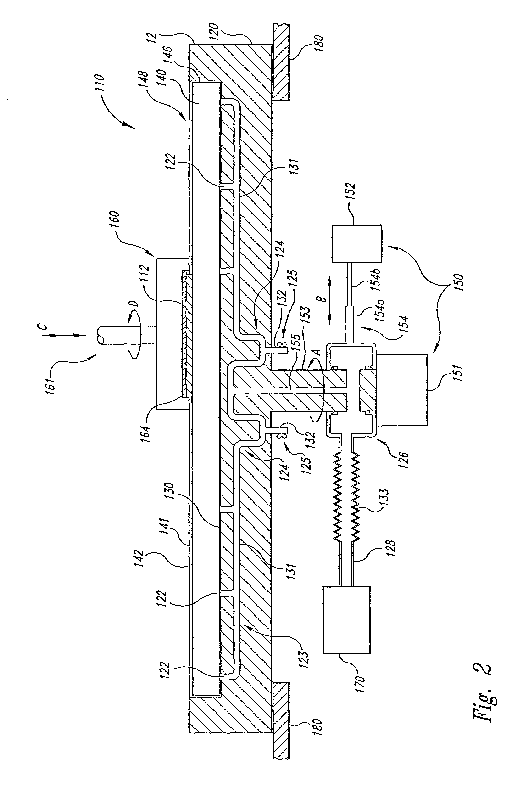 Method and apparatus for releasably attaching a polishing pad to a chemical-mechanical planarization machine