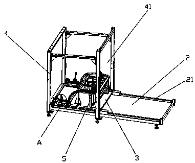 Vehicle head bottom frame welding structure