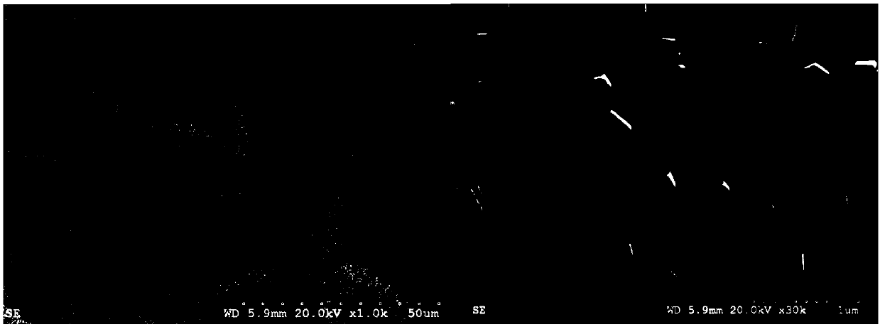 A kind of preparation method of polymer fiber-based zno nanowire fiber