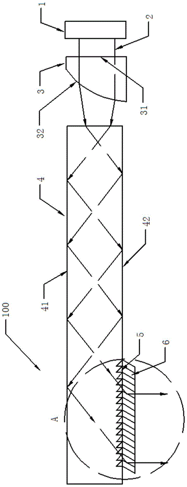 see-through display device