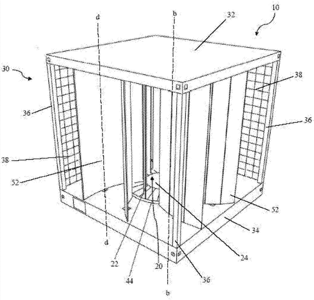 Device and system for wind power generation