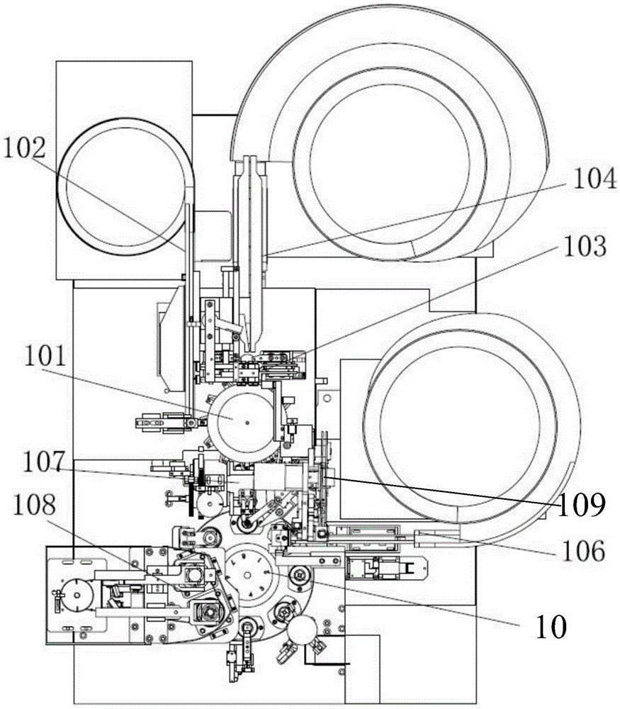 Fully automatic assembly device