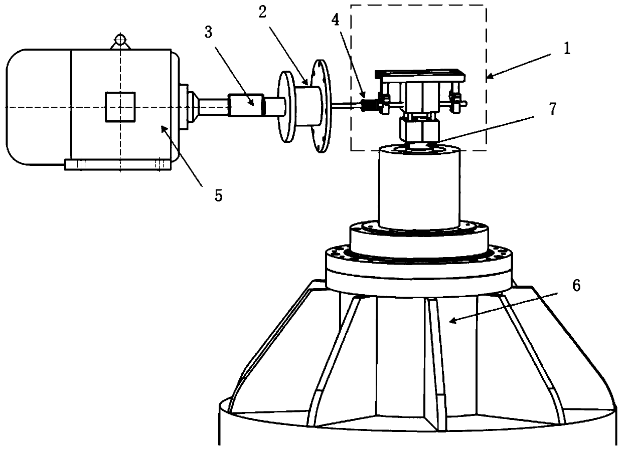 Superconducting flywheel main shaft positioning device and using method thereof