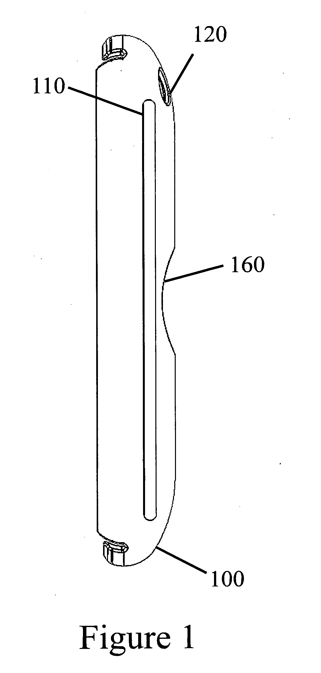 Thin Object Holder Apparatus for Use with a Portable Device Patent