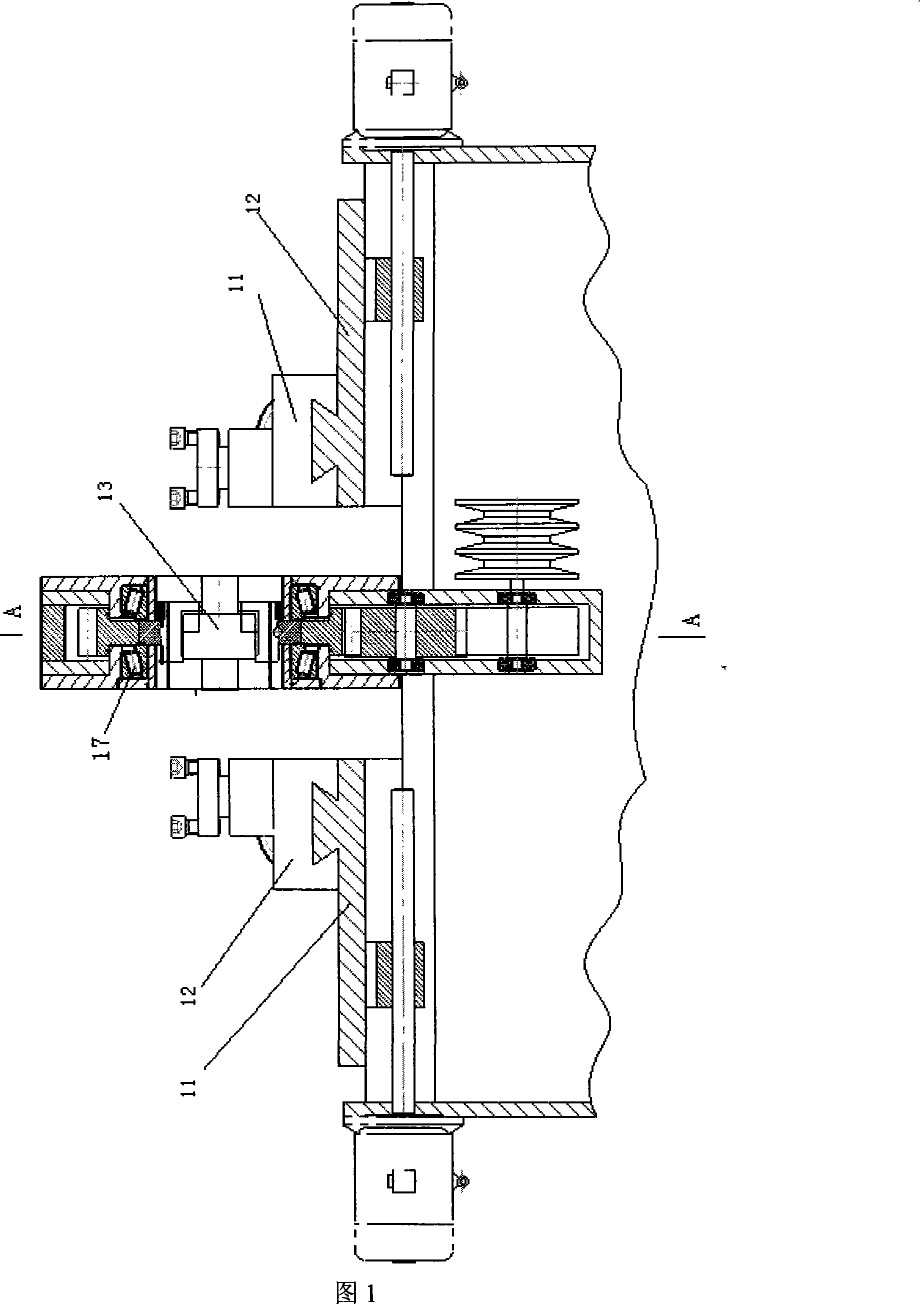 Double-faced processing combined machine tool