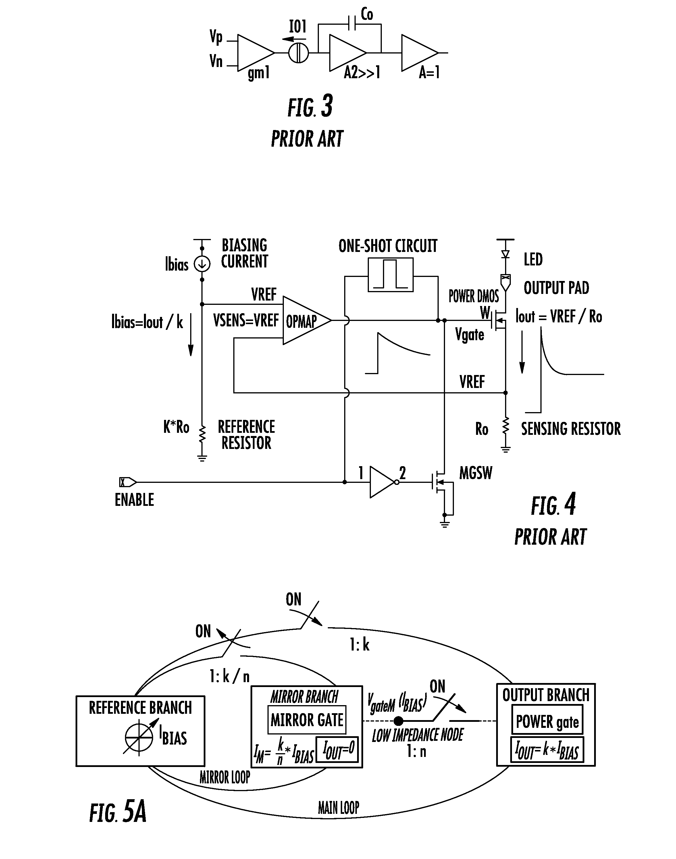 Fast switching, overshoot-free, current source and method