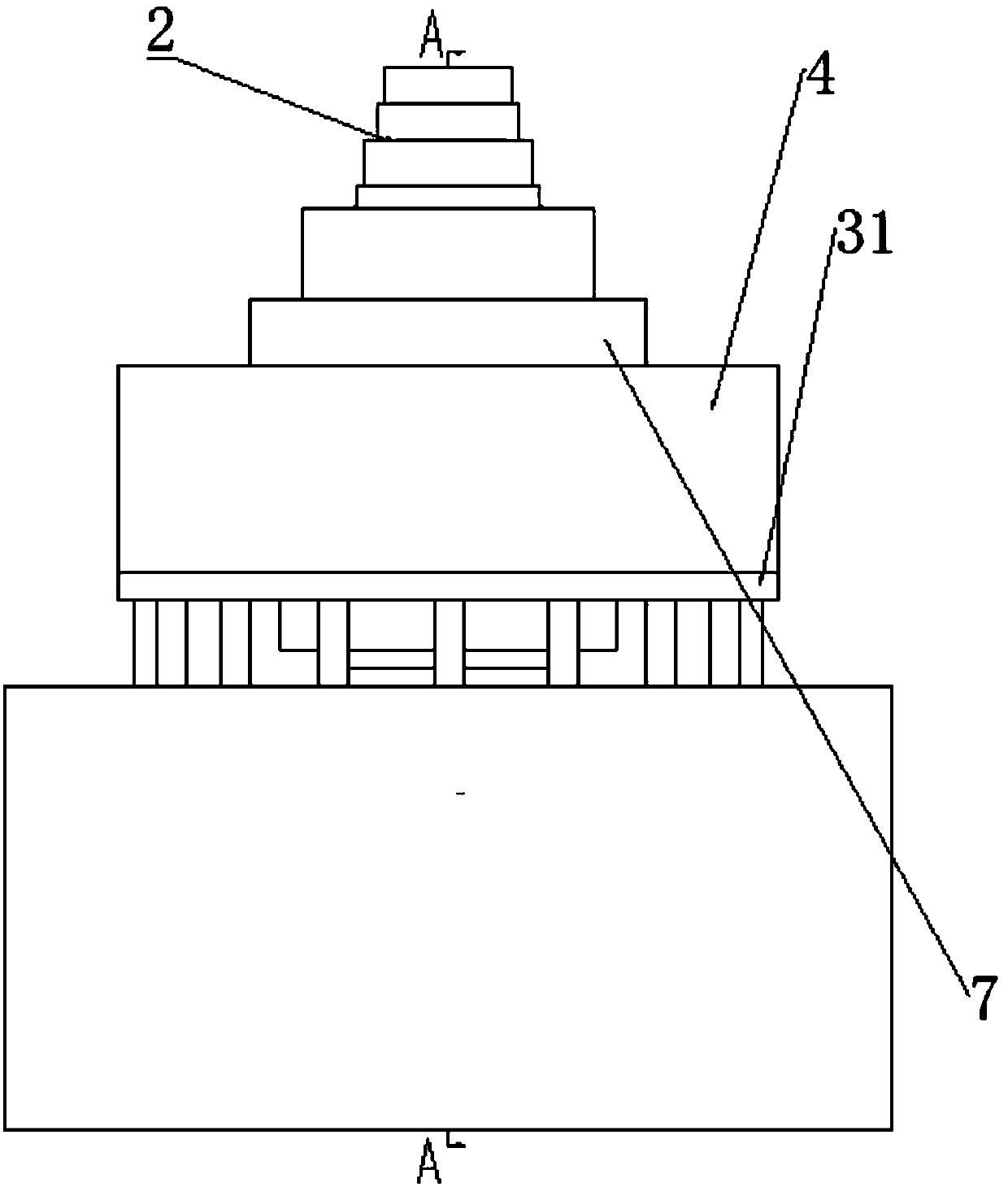 Extrusion roller sleeve heating disassembly device and disassembly method using extrusion roller sleeve heating disassembly device