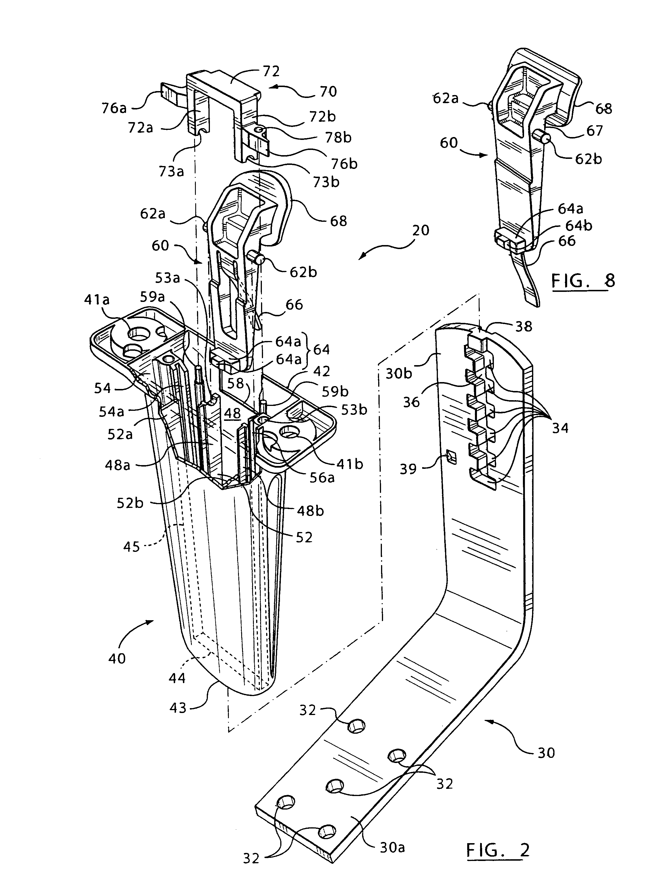Height-adjustment mechanism for an armrest