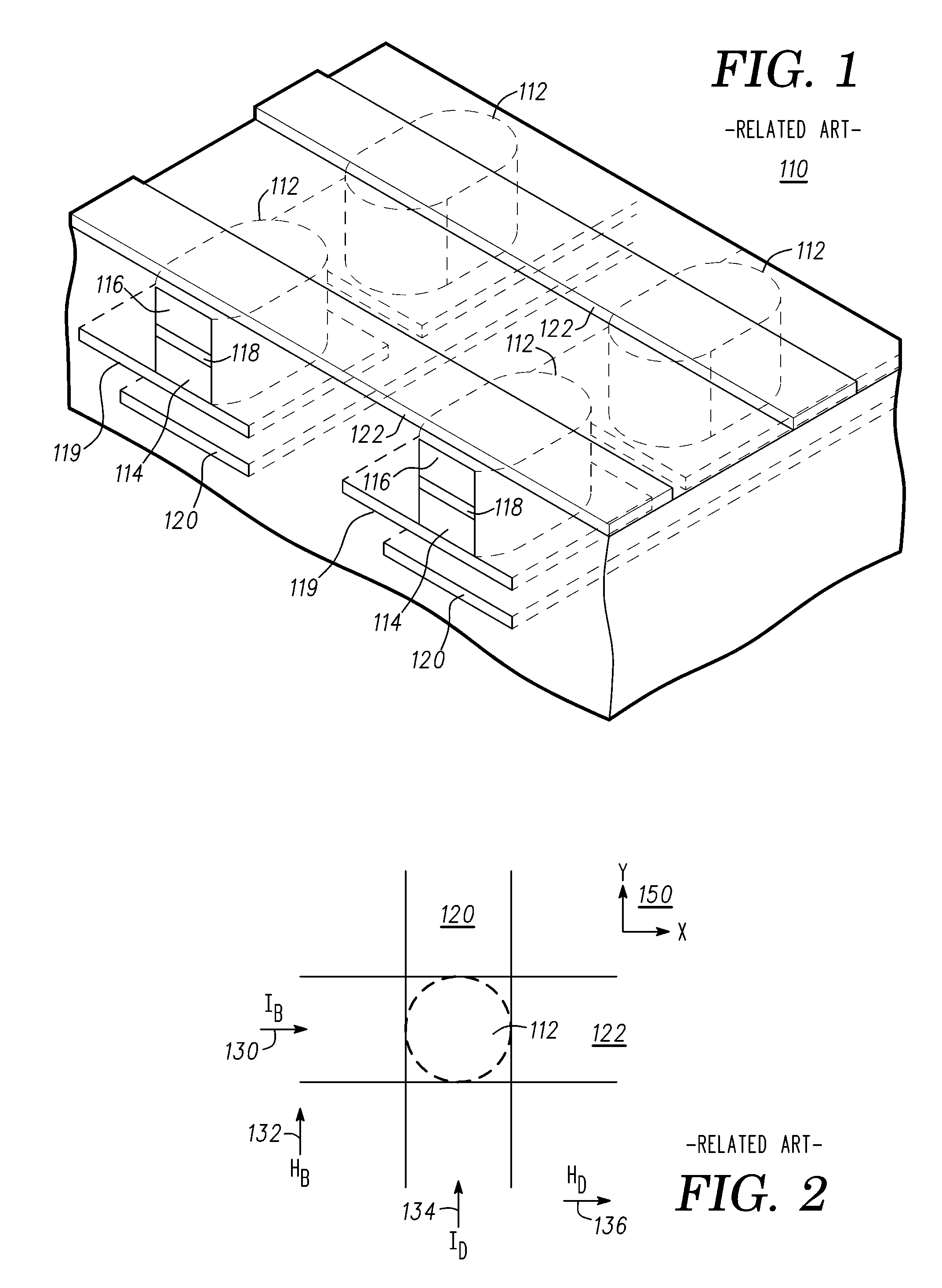Structure and method for fabricating a magnetic thin film memory having a high field anisotropy