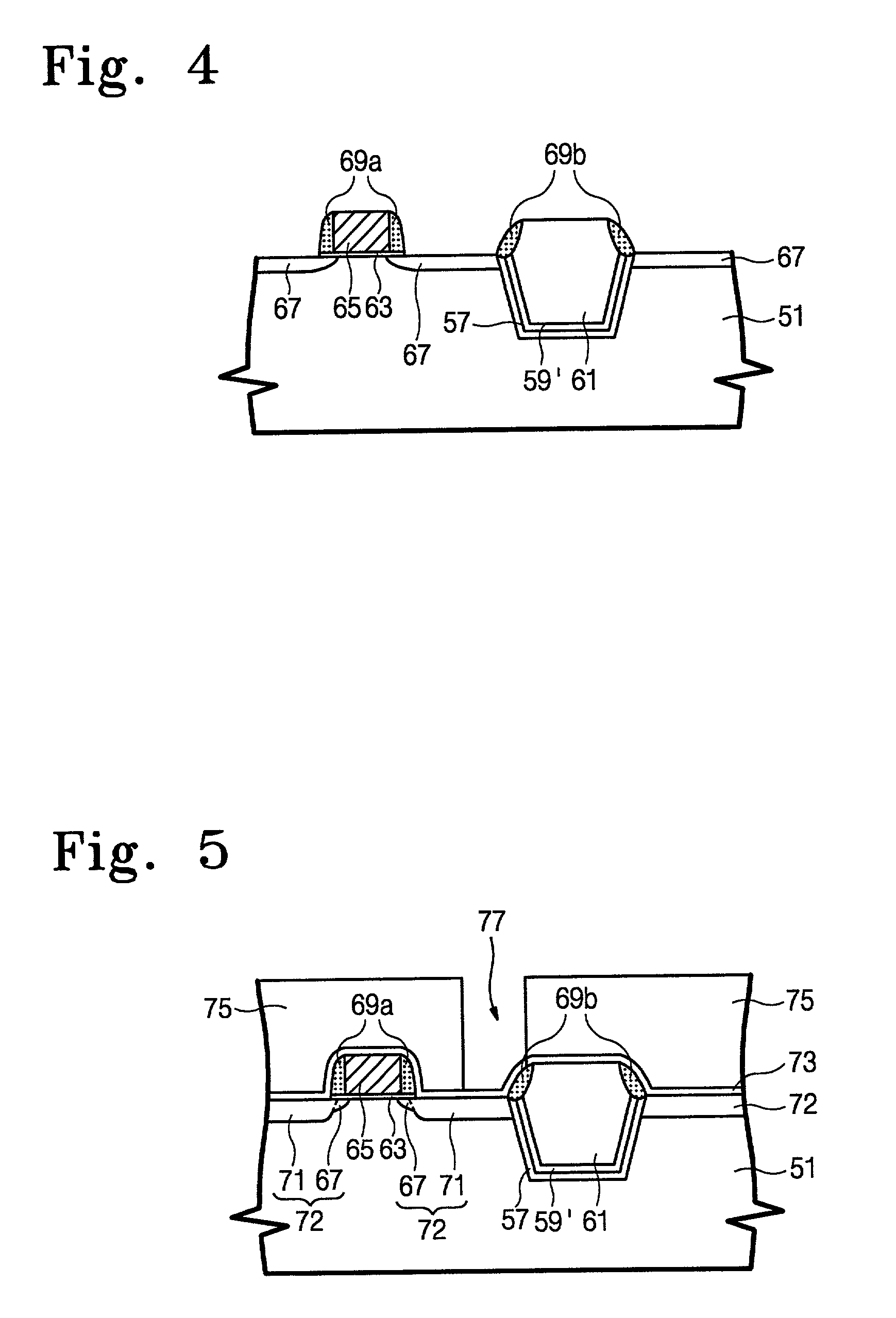 Borderless contact structure and method of forming the same