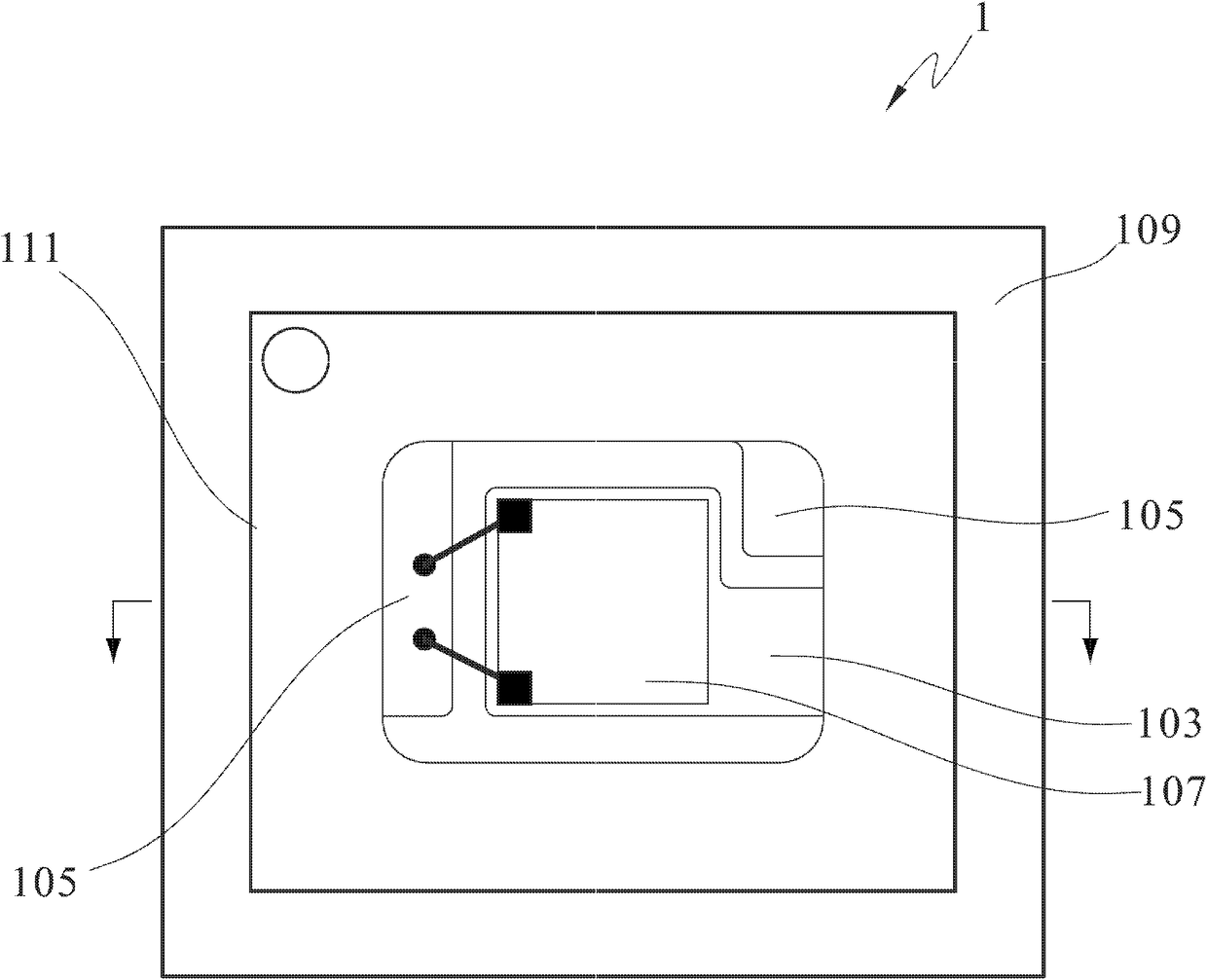 Light emitting diode device for a micro projection system