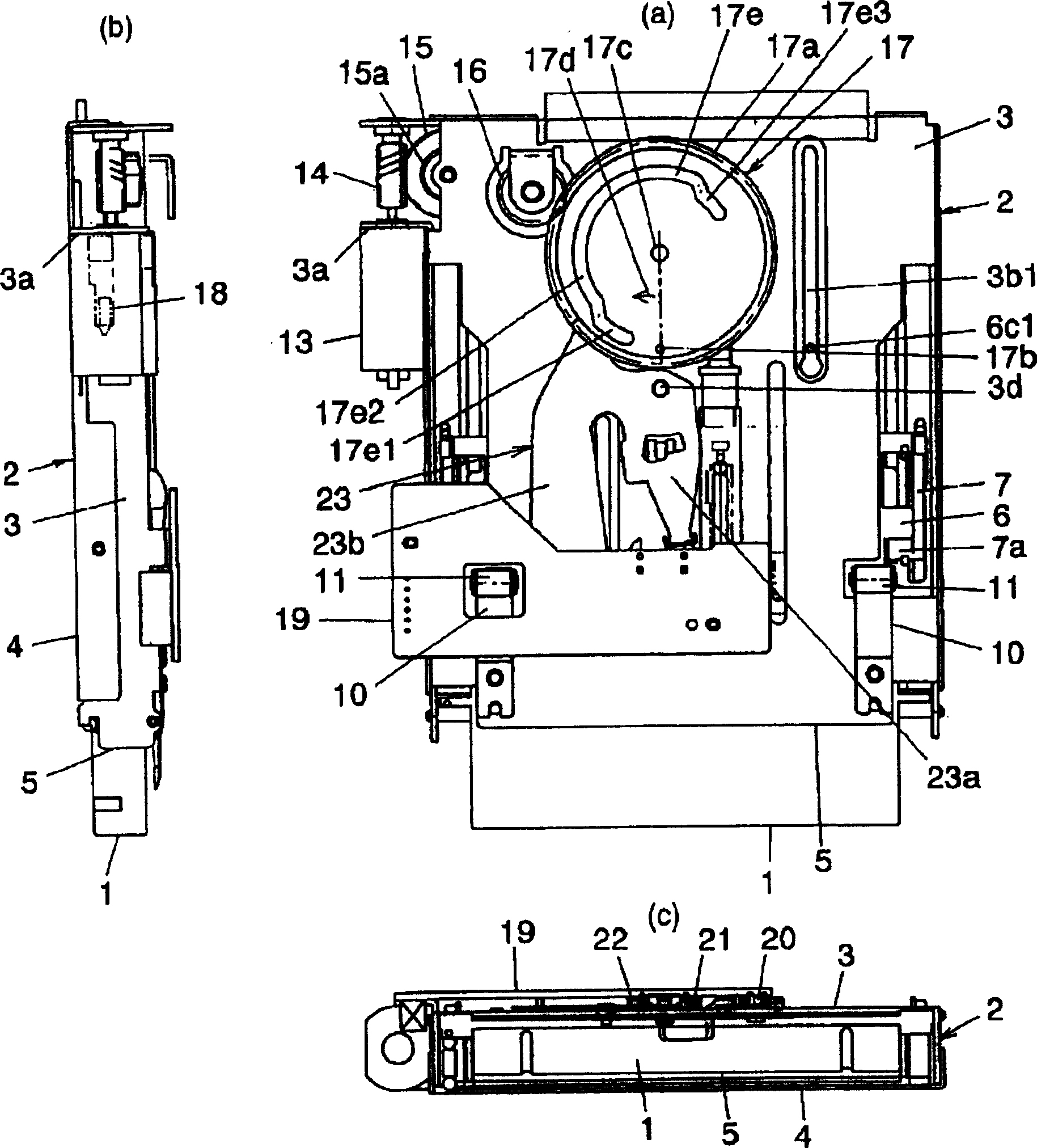 Recording-medium-mounting device