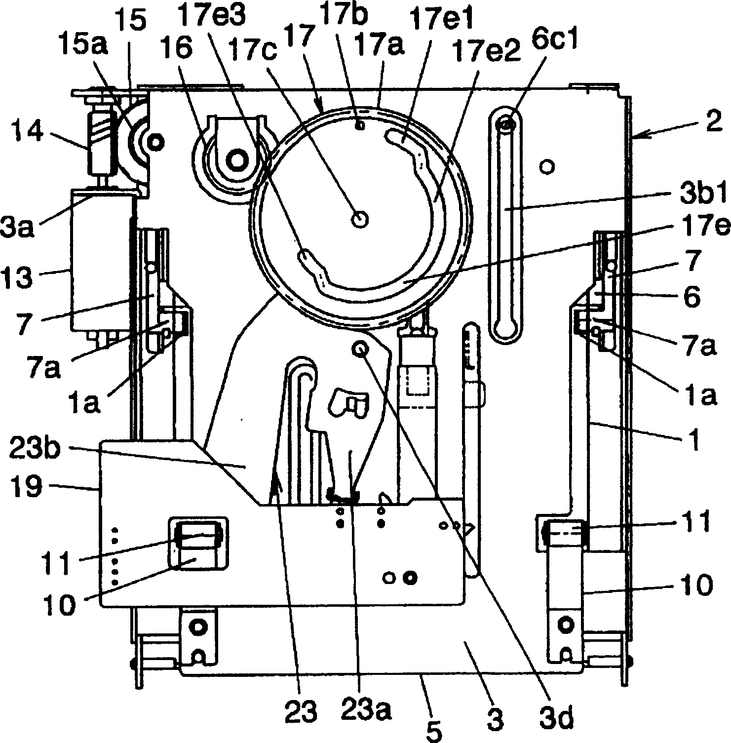 Recording-medium-mounting device