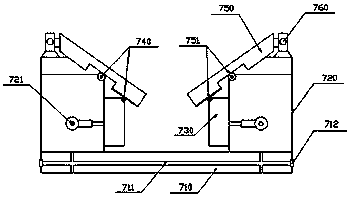 A hydraulic mold pressure system