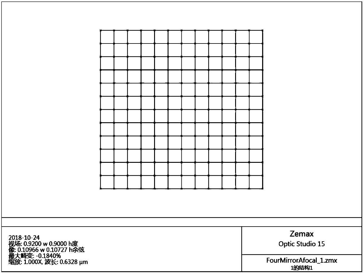 Total reflection type afocal optical system