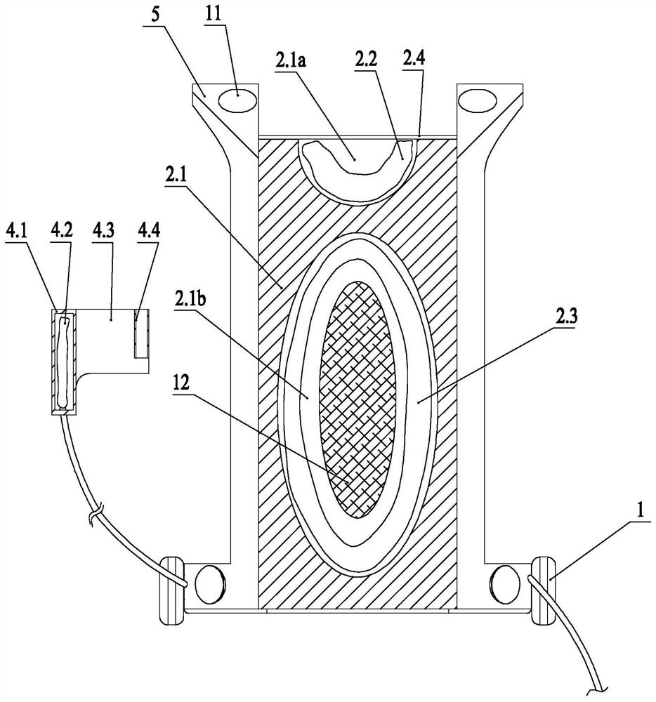 Wearable falling protection device for old people