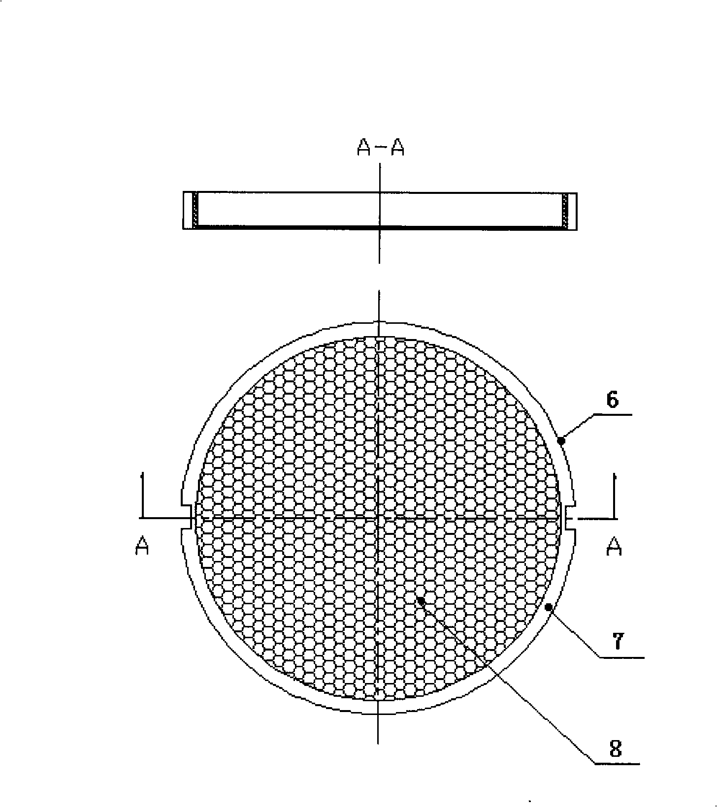 Reactor pressure vessel material irradiation control sample well type storing device